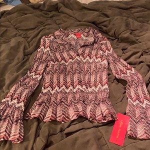 New Sunny Leigh blouse with tags